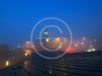 Hamburg Landungsbrücken Nebel #238