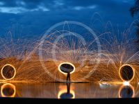 Hamburg Stadtpark Stahlwolle schleudern #258