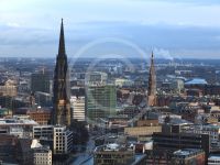 Hamburg Luftaufnahme Kirchen #288